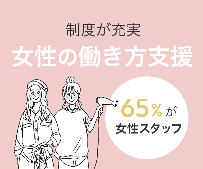 女性の働き方支援